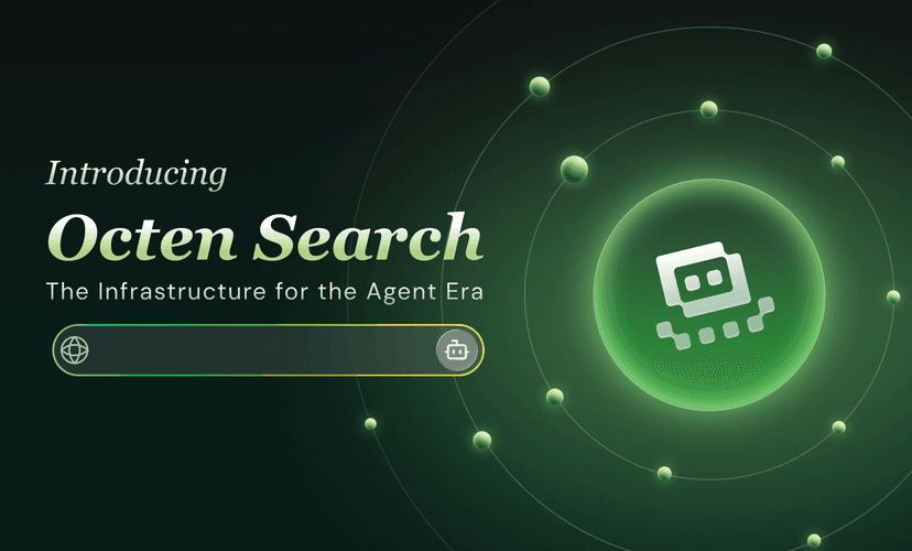 Introducing Octen Search: The Infrastructure for the Agent Era