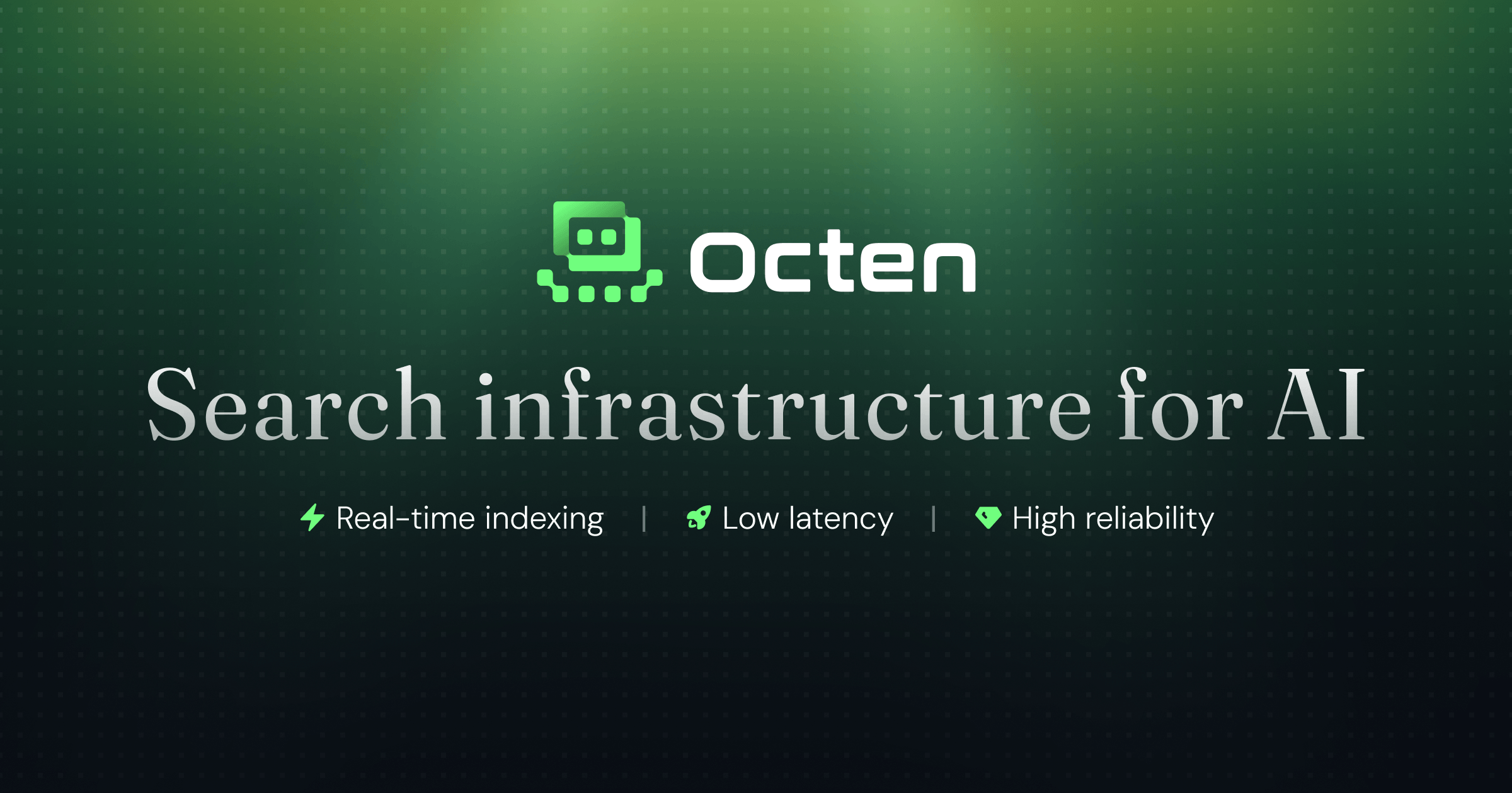 Octen | The Search infrastructure for AI
